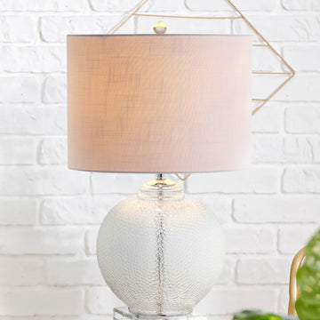 Avery 24" Glass / Crystal LED Table Lamp - JONATHAN Y